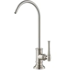 Allyn 100% Lead-Free Kitchen Water Filter Faucet in Spot Free Stainless Steel