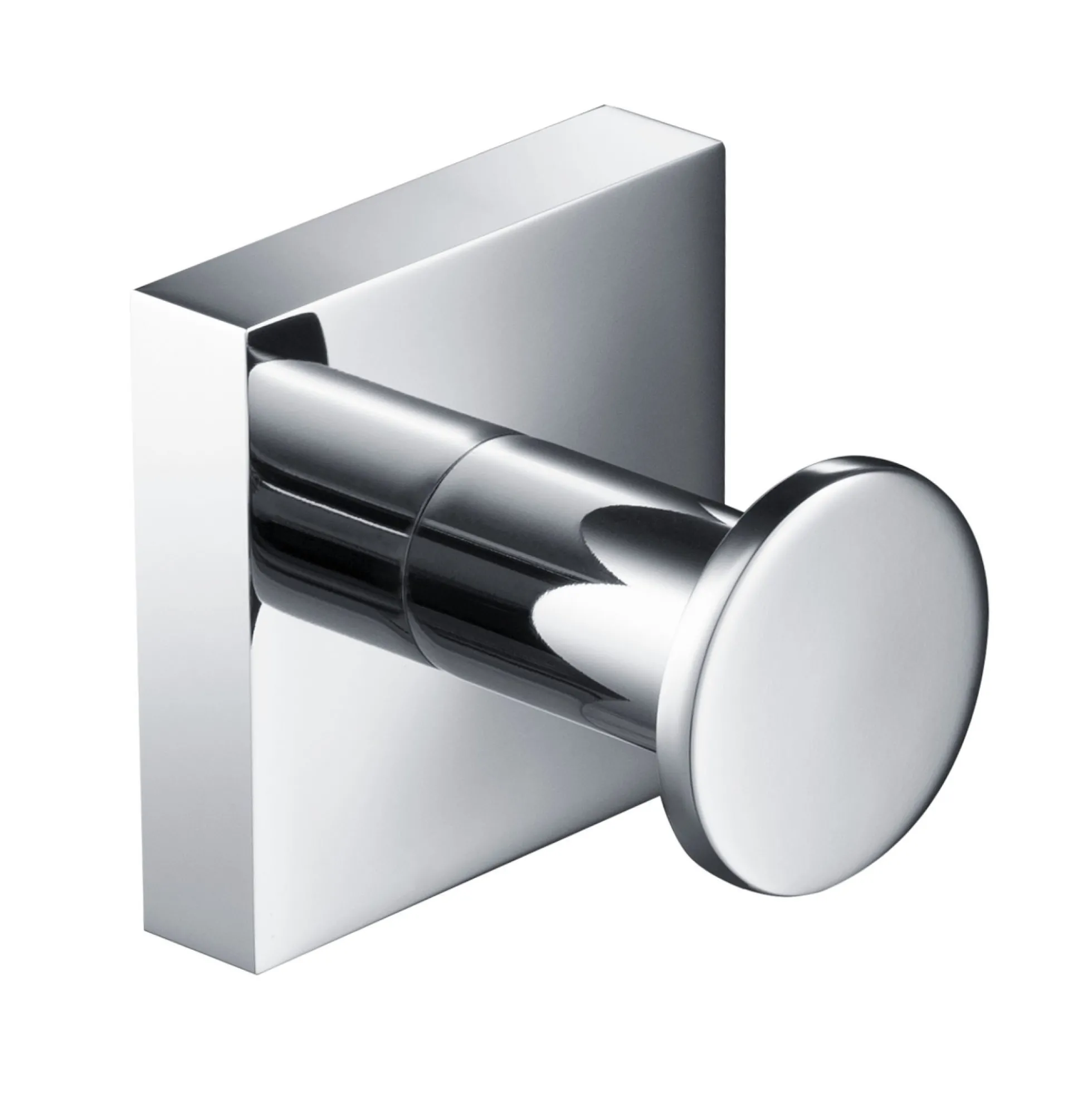 Bathroom Robe and Towel Hook in Chrome