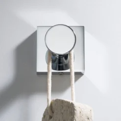 Bathroom Robe and Towel Hook in Chrome