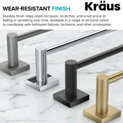 Bathroom Robe and Towel Hook in Brushed Gold