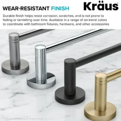 Bathroom Robe and Towel Hook in Brushed Gold