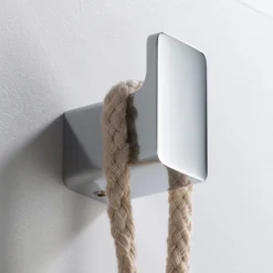 Bathroom Robe and Towel Hook in Chrome