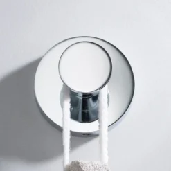 Bathroom Robe and Towel Hook in Chrome