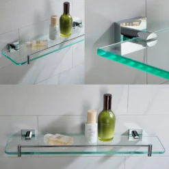 Bathroom Shelf in Chrome