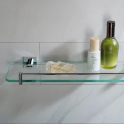 Bathroom Shelf in Chrome