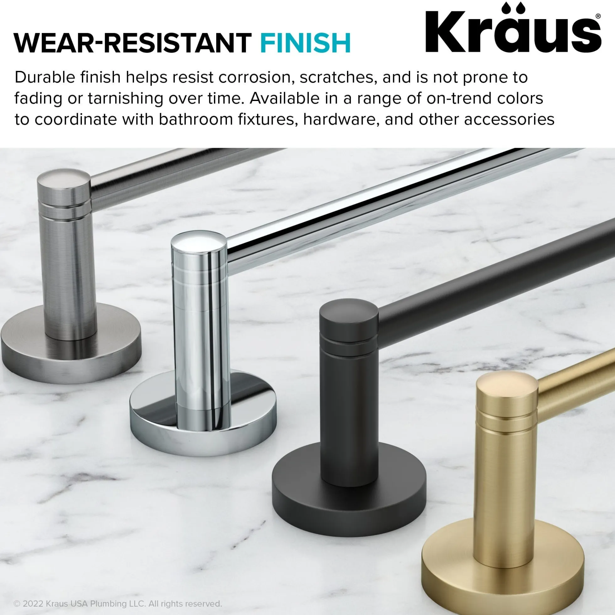 Bathroom Toilet Paper Holder in Brushed Gold