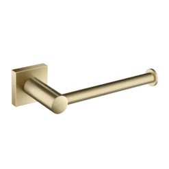 Bathroom Toilet Paper Holder in Brushed Gold
