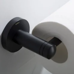 Bathroom Toilet Paper Holder in Matte Black
