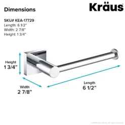 Bathroom Toilet Paper Holder in Chrome