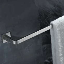 Bathroom Towel Bar in Brushed Nickel