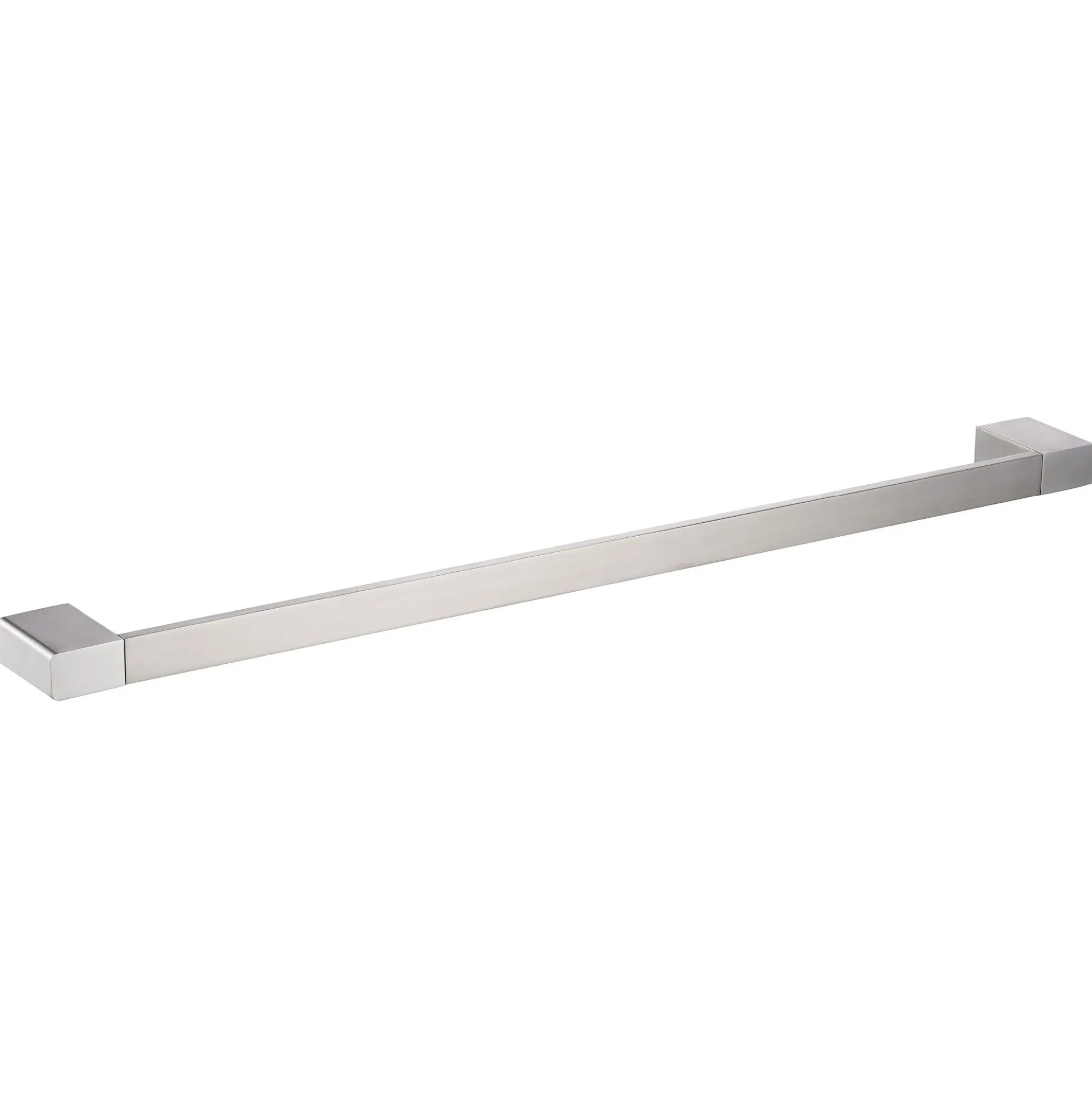 24" Bathroom Towel Bar in Brushed Nickel