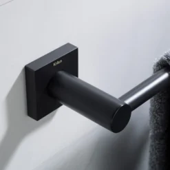 Bathroom Towel Bar in Matte Black