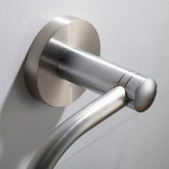 Bathroom Towel Ring in Brushed Nickel