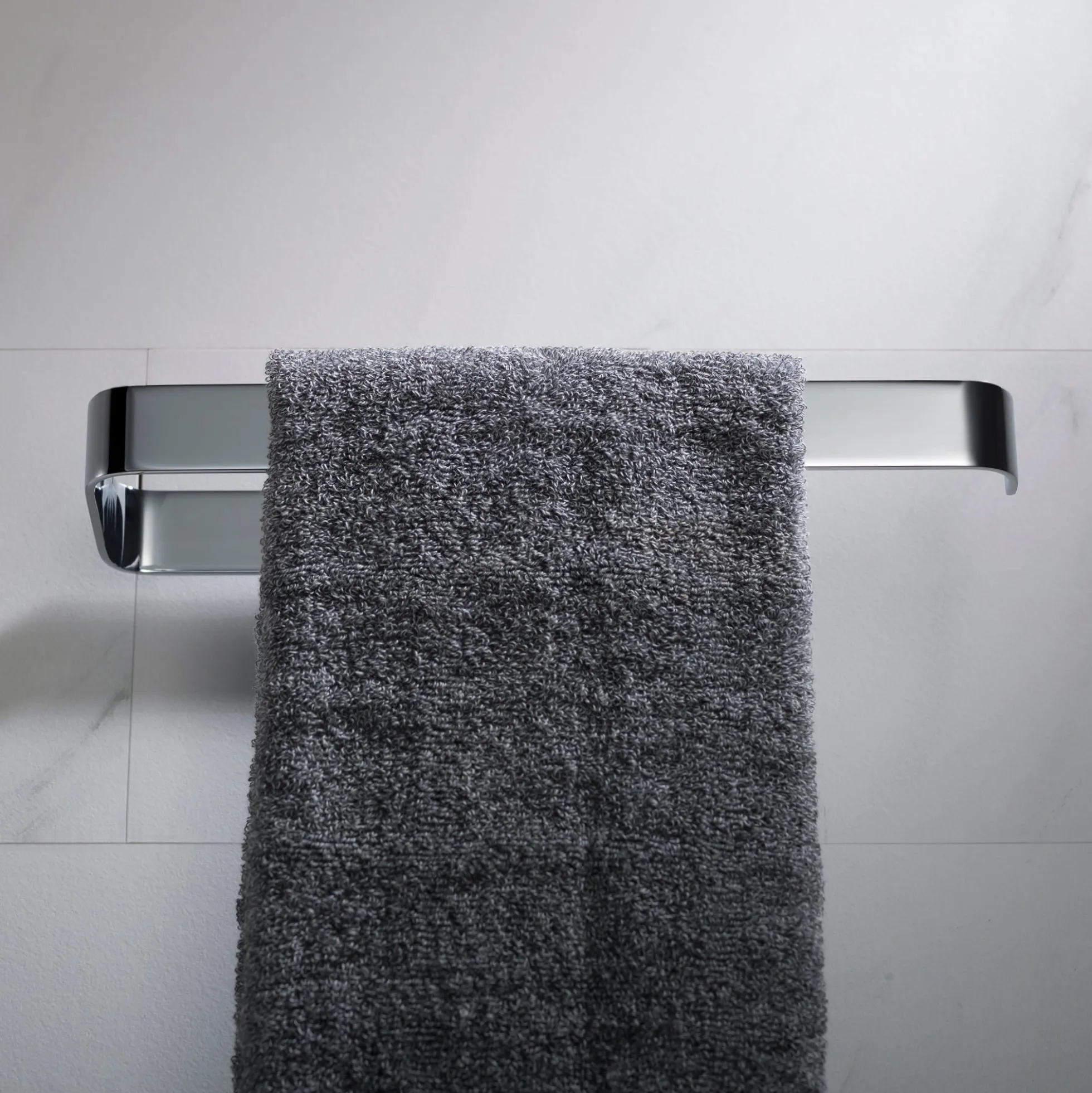 Bathroom Towel Ring in Chrome