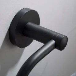 Bathroom Towel Ring in Matte Black