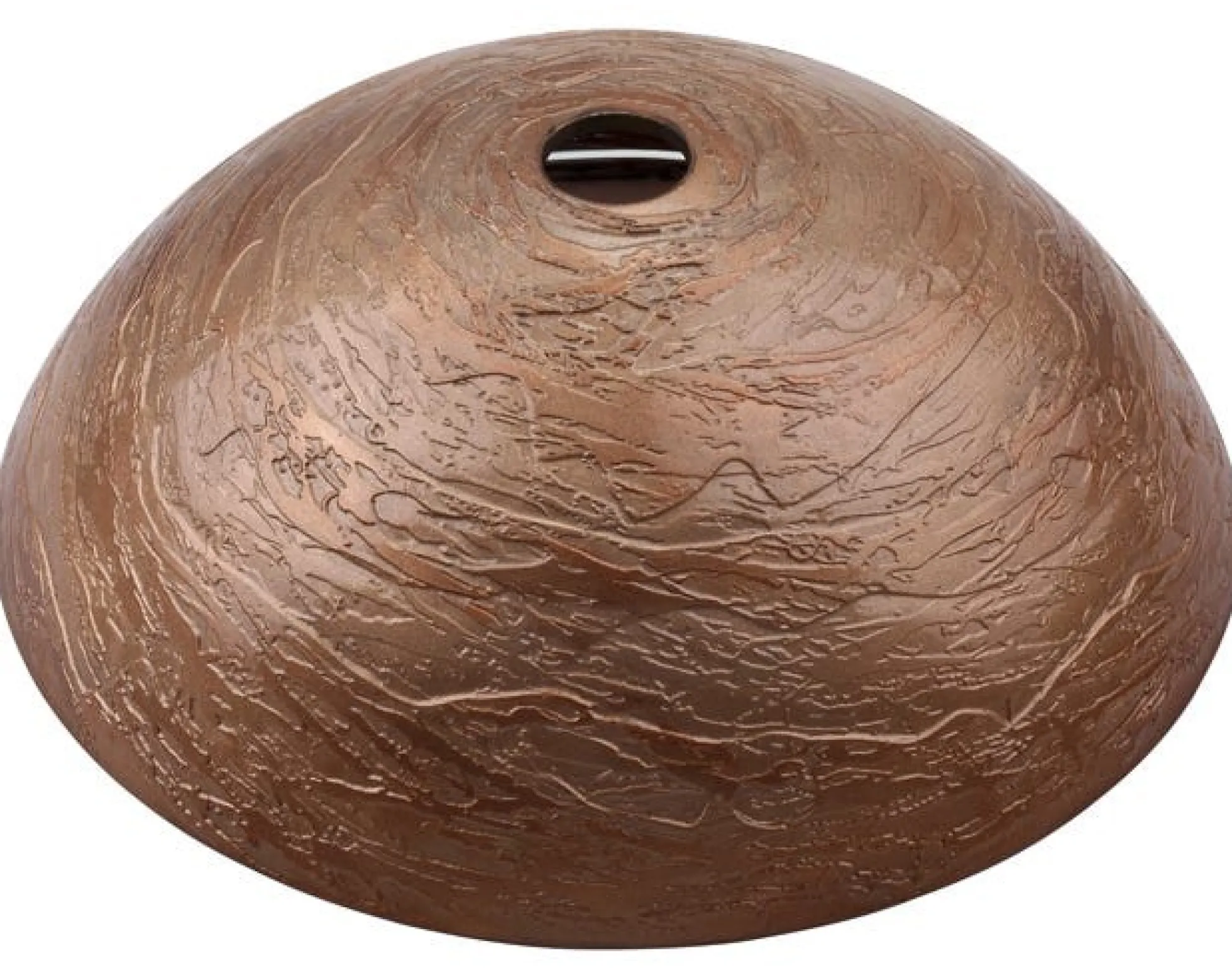 Brown/Grey Glass Vessel 16 1/2" Bathroom Sink
