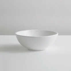14" Ceramic Bathroom Sink in White with Pop-Up Drain in Chrome
