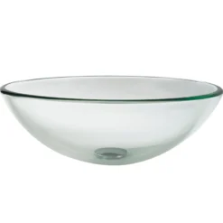 Clear Glass Vessel 16 1/2
