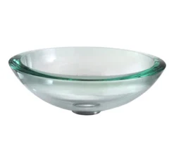 Clear Glass Vessel 17