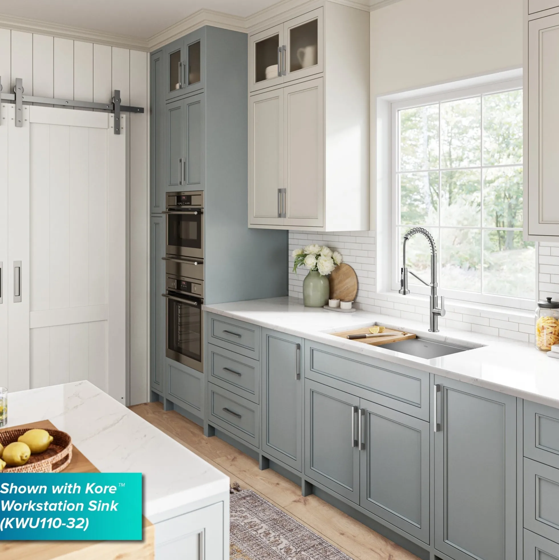Commercial Style 2-Function Single Handle Pull Down Kitchen Faucet in Spot-Free Stainless Steel