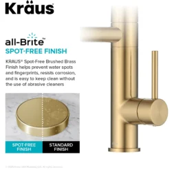 Commercial Style 2-Function Single Handle Pull Down Kitchen Faucet with Pot Filler in Spot-Free Brushed Brass