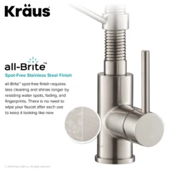 Commercial Style Pull-Down Single Handle 18