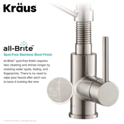 Commercial Style Pull-Down Single Handle 18