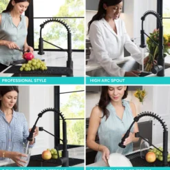 Commercial Style Pull-Down Single Handle 18
