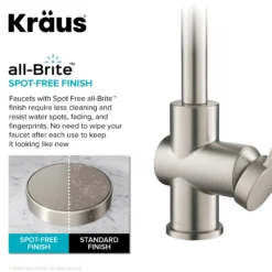 Commercial Style Single Handle Pull Down Kitchen Faucet in Spot Free Stainless Steel