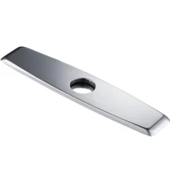 10" Deck Plate for Kitchen Faucet in Chrome