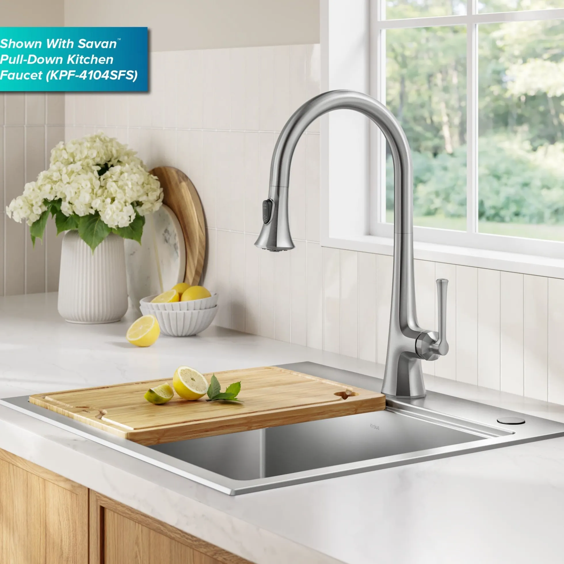 25”Drop In / Top Mount Workstation Single Bowl 18-GaugeStainless Steel Kitchen Sinkwith Accessories