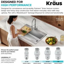 30”Drop In / Top Mount Workstation Single Bowl 18-GaugeStainless Steel Kitchen Sinkwith Accessories