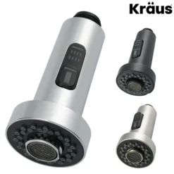 Dual Function Kitchen Faucet Sprayer in Chrome