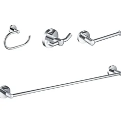 Elie 4-Piece Bath Hardware Set with 24