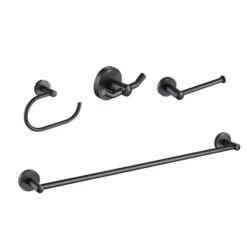 Elie 4-Piece Bath Hardware Set with 24