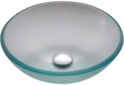 Frosted Glass Vessel 14
