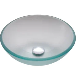 Frosted Glass Vessel 14