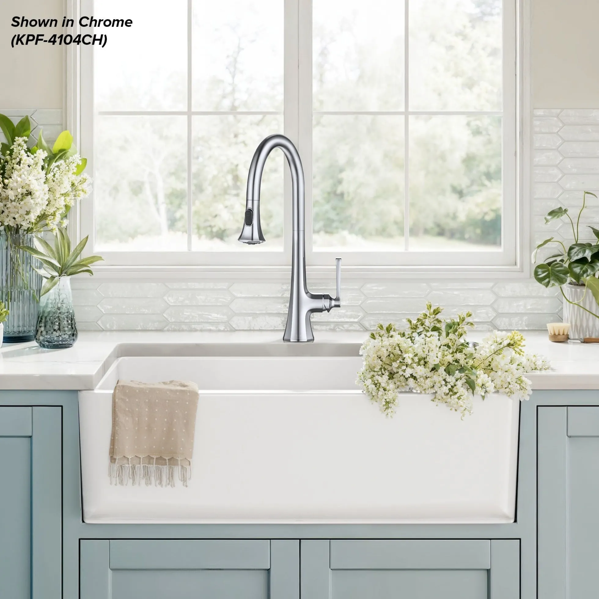 2-Function Single Handle Pull Down Kitchen Faucet in Matte Black