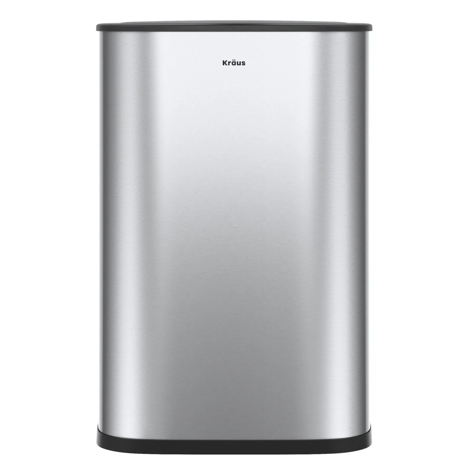 14.5 Gallon / 55 Liter Motion Sensor Kitchen Trash Can in Spot-Free Stainless Steel with Bag Securing Ring and Soft Close Lid