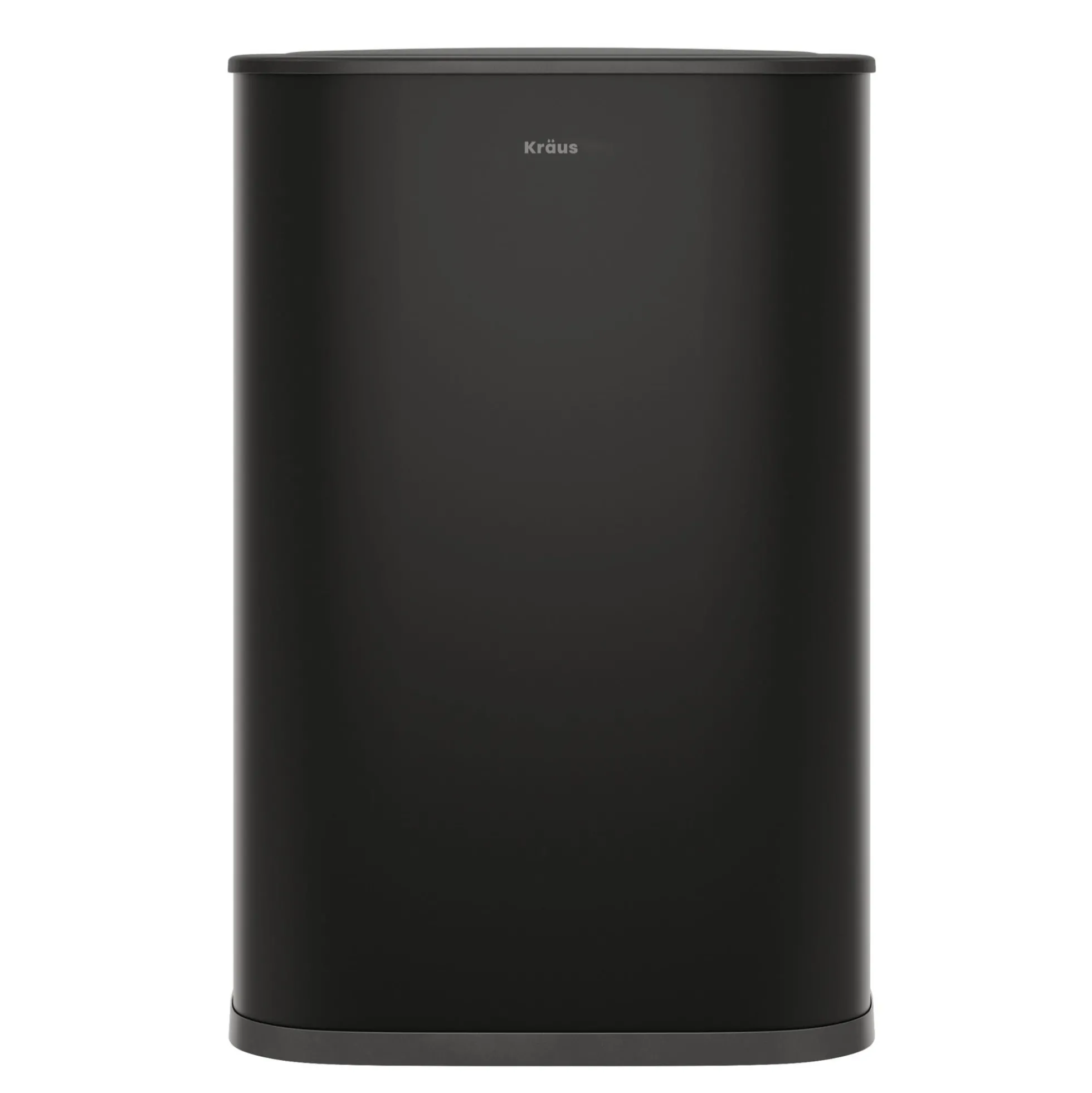 14.5 Gallon / 55 Liter Motion Sensor Kitchen Trash Can in Matte Black with Bag Securing Ring and Soft Close Lid