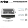 Garbage Disposal Adapter