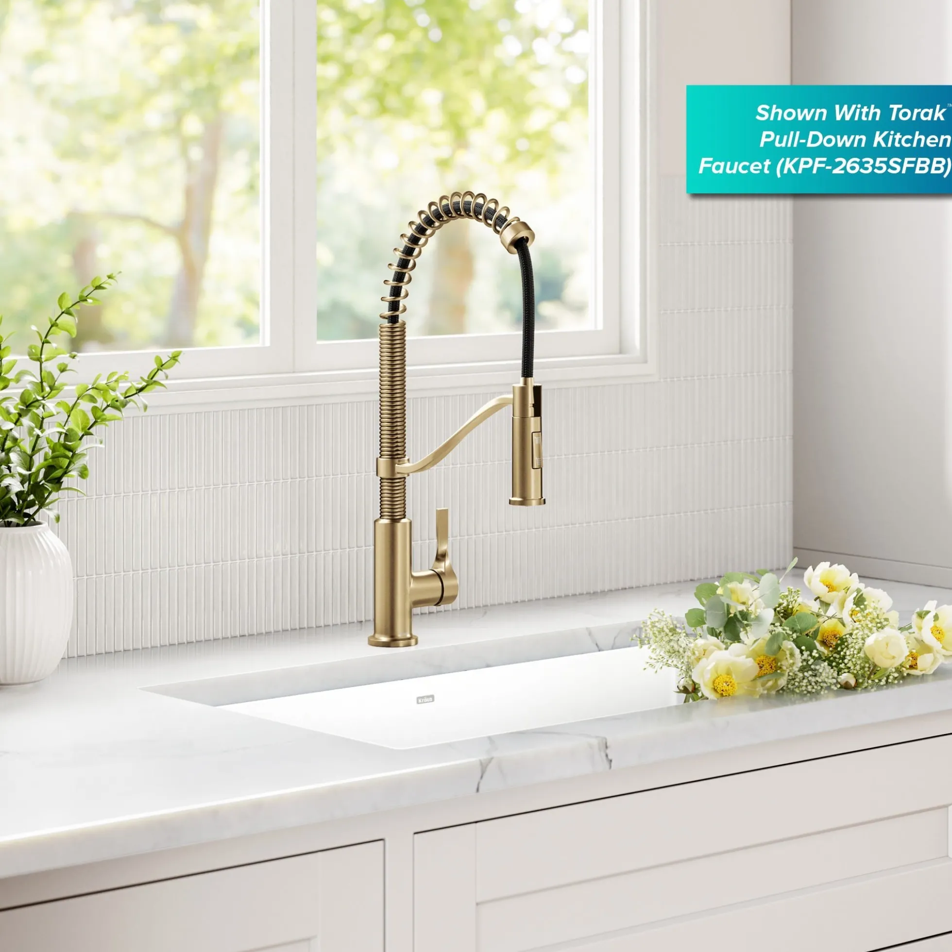 32” Granite Undermount Single Bowl White Kitchen Sink