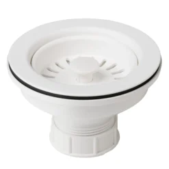 Kitchen Sink Strainer in White