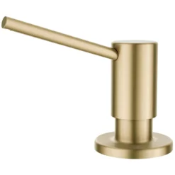 Kitchen Soap and Lotion Dispenser in Brushed Gold