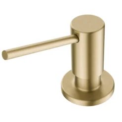 Kitchen Soap and Lotion Dispenser in Brushed Gold