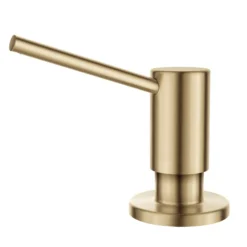 Kitchen Soap and Lotion Dispenser in Spot-Free Brushed Brass