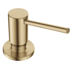 Kitchen Soap and Lotion Dispenser in Spot-Free Brushed Brass