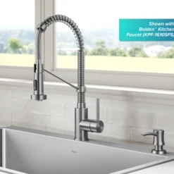 Kitchen Soap and Lotion Dispenser in Spot-Free Stainless Steel