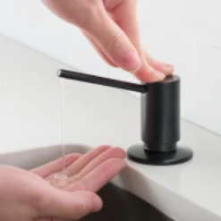 Kitchen Soap and Lotion Dispenser in Chrome
