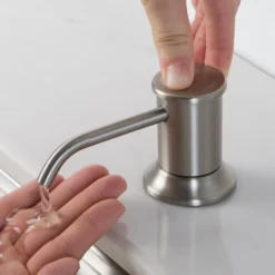 Kitchen Soap and Lotion Dispenser in Spot Free Stainless Steel